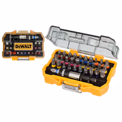 DeWalt 64 Piece Professional Screwdriver Bit Set + Magnetic Holder + Belt Clip