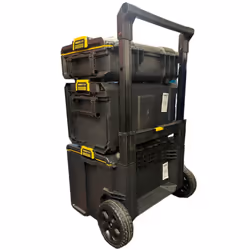 Dewalt Toughsystem Box DWST83295-1 Rolling Mobile Storage Box Trolley 3Piece