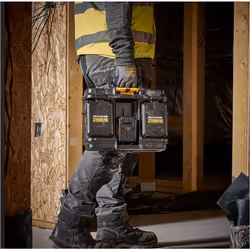 Dewalt Toughsystem 2.0 DWST08061-1 Half Width LED Light + Tote + Charger ToolBox