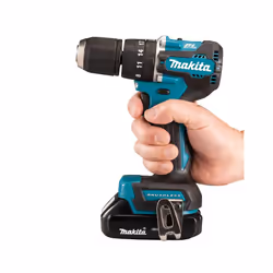Makita DHP487 18V LXT Lithium Brushless Combi Hammer Drill Sub Compact 1 x 5AH
