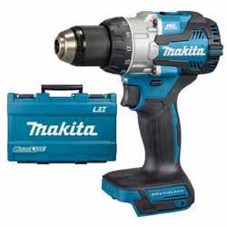 Makita DHP489Z 18v LXT Brushless Combi Hammer Drill Metal Chuck + Makita Case