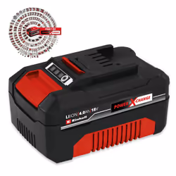 Einhell 18v Cordless Brushless Angle Grinder 115mm Axxio Power X-Change + 4.0ah