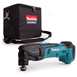 Makita DTM50Z 18v LXT Lithium Ion Cordless Multi Tool Multi Tool Bare + Cube Bag