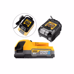DeWalt DCBP034-XJ 18v XR Compact POWERSTACK Battery Pack + DCB1102 Charger