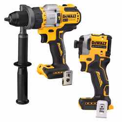 Dewalt DCK2052N 18v XR Brushless DCD999 Combi Drill+ DCF850 Impact Driver - Bare