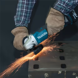 Makita DGA452Z Cordless 18v 4.5" 115mm Angle Grinder Lithium Ion + X3 Blades