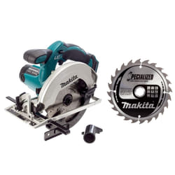 Makita DSS611Z 18V LXT Lithium Ion 165mm Circular Saw Bare + Specialized Blade
