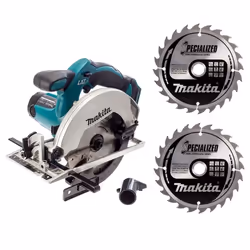 Makita DSS611Z 18V LXT Lithium Ion 165mm Circular Saw Bare 2 x Specialized Blade