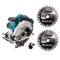 Makita DSS611Z 18V LXT Lithium Ion 165mm Circular Saw Bare 2 x Specialized Blade