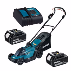 Makita DLM330RFE 18v LXT Cordless Lithium Battery Lawn Mower 33cm +2x3ah Battery