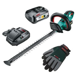 Bosch Hedgecut 18V-55 Cordless Hedge Cutter 18v Garden Trimmer + Battery + Gloves