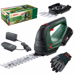Bosch Advanced Shear 18V-10 Cordless Garden Pruner 18v Hedge Grass 2.0Ah +Gloves