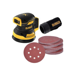 Dewalt DCW210N Cordless Brushless 18v XR Orbital Sander 125mm +50 Sanding Sheets