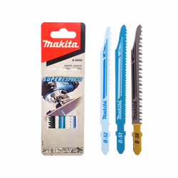 Makita B-06292 Piece Jigsaw Blades Super Express Long Life Blades Wood Metal 9PC