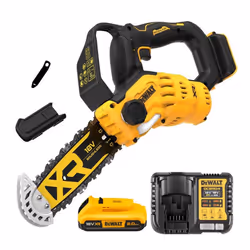 Dewalt DCMPS520D1 18v 20cm Cordless Brushless Pruning Saw 1 Handed Chainsaw