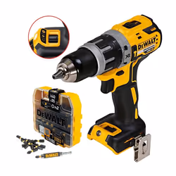 Dewalt DCD796N 18v XR Li-Ion Brushless Compact Combi Hammer Drill + 25PC Bit Set