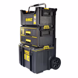Dewalt Toughsystem 2 DS450 Rolling Tool Trolley + 2 Draw Organiser + DS280 Tote