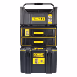 Dewalt Toughsystem 2 DS450 Rolling Tool Trolley + 2 Draw Organiser + DS280 Tote