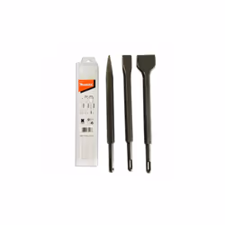 Makita 6 Piece SDS Plus Point Bullet Cold Flat Scaling Chisel Set Masonry 250mm