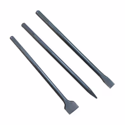 Makita 6 Piece SDS Plus Point Bullet Cold Flat Scaling Chisel Set Masonry 250mm