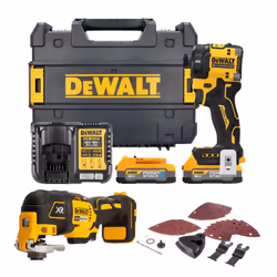 Dewalt DCF870E2T 18v XR Hydraulic Compact Impact Driver + DCS355N Multi Tool
