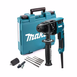 Makita HR1840 240v SDS Plus 2 Mode Rotary Hammer Drill 470w + SDS Bits + Chuck