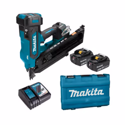 Makita DBN900ZK 18v LXT Brushless 90mm Gasless Framing Nailer + Case + 2x 6.0Ah