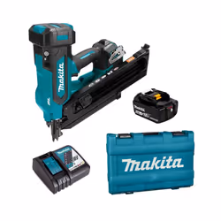 Makita DBN900ZK 18v LXT Brushless 90mm Gasless Framing Nailer + Case + 5.0Ah Kit
