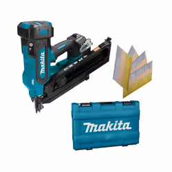 Makita DBN900ZK 18v LXT Brushless Gasless Framing Nailer 1st Fix + 90mm Nails