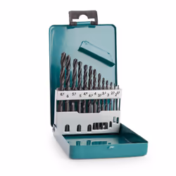 Makita D-54075 13 PC Drill Bit HSS-R Metal + 17 PC Drill Screwdriver Masony Wood