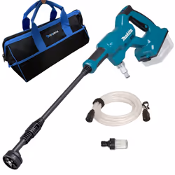Makita DHW180Z LXT 18V Cordless Pressure Washer 5 In 1 Nozzle Hose Filter + Bag