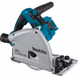 Makita DSP601ZJU 36v Twin 18v Brushless Plunge Saw AWS Wireless 1x 1m Guide Rail