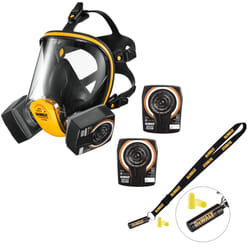 Clone of Dewalt A2P3 Full Face Large Dust Mask Respirator + Filters + Ear Plugs