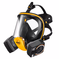 Clone of Dewalt A2P3 Full Face Large Dust Mask Respirator + Filters + Ear Plugs