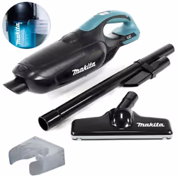Makita DCL182ZB 18v LXT Lithium Vacuum Cleaner Cordless + Wall Mount Holder