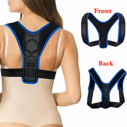 Posture Corrector Back Support Body Brace Wellness Lumbar Shoulder Support Belt