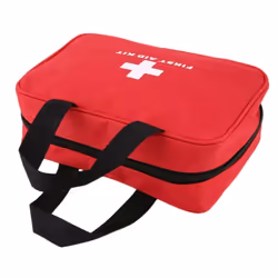 106 PIECE FIRST AID KIT MEDICAL EMERGENCY TRAVEL HOME CAR TAXI WORK 1ST AID BAG
