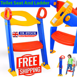 Childrens Toilet Seat Ladder Toddler Training Step Up For Kids Easy FoR Kids