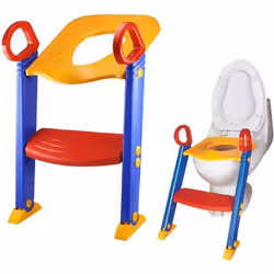 Childrens Toilet Seat Ladder Toddler Training Step Up For Kids Easy FoR Kids
