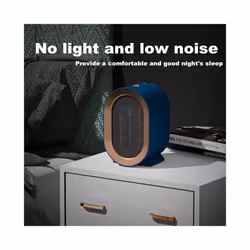 Desktop Mini Electric Heater 1200W UK Plug in Portable Ceramic Fan Heater