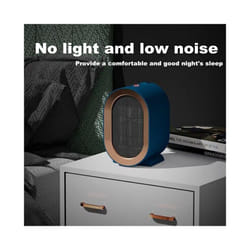 Desktop Mini Electric Heater 1200W UK Plug in Portable Ceramic Fan Heater