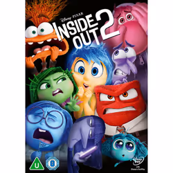 Elevation Sales Inside Out 2 (2024), Animated film/cartoon, DVD, U, Coloured, English, 92 min