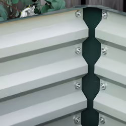 Outsunny Set of 2 Raised Garden Bed Galvanised Planter Box, Green - Additional view 7