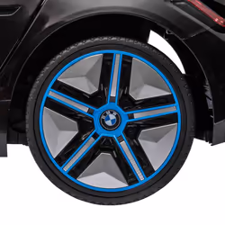 HOMCOM BMW i4 Licensed 12V Kids Electric Ride-On Car w/ Remote Control - Black - Additional view 7
