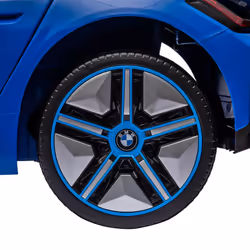 HOMCOM BMW i4 Licensed 12V Kids Electric Ride-On Car w/ Remote Control - Blue - Additional view 7