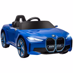 HOMCOM BMW i4 Licensed 12V Kids Electric Ride-On Car w/ Remote Control - Blue - Additional view 8