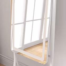 HOMCOM LED Lighted Full Length Mirror, Floor Standing Mirror with Storage Shelf - Additional view 8