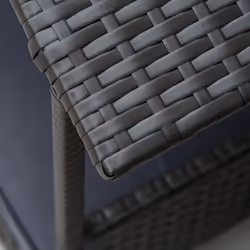 PawHut Wicker Dog House, Rattan Pet Bed with Soft Cushion, Cat Basket - Grey - Additional view 7