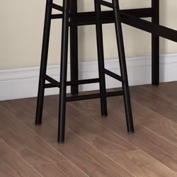 HOMCOM 3 Piece Bar Set, Industrial Kitchen and Chair Set Grey - Additional view 7
