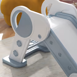 AIYAPLAY Foldable Kids Slide, Baby Slide for 1.5-3 Years, Grey - Additional view 7